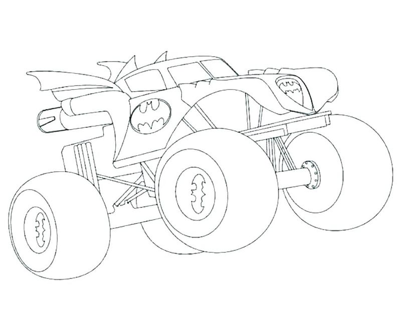 Hot Wheels Free Coloring Pages