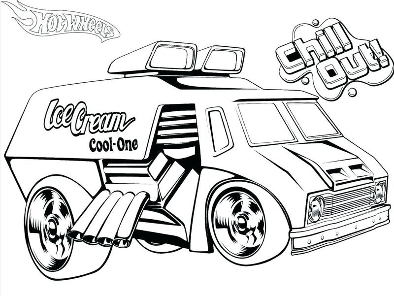 Hot Wheels Logo Coloring Pages