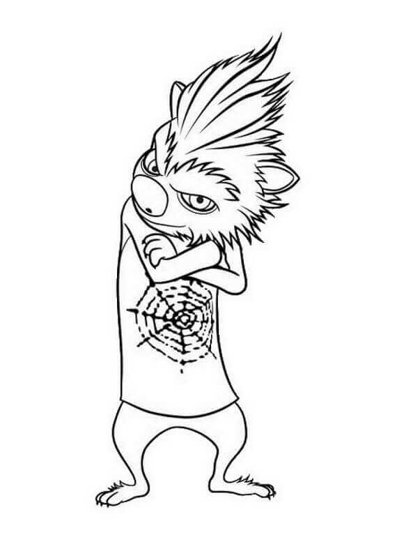 Hotel T Coloring Pages Wally