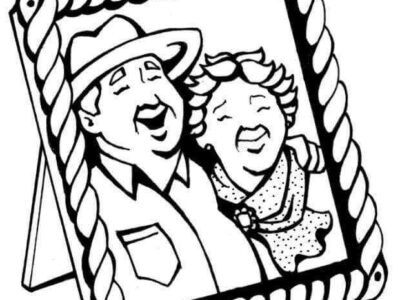 I Love My Grandparents Coloring Pages
