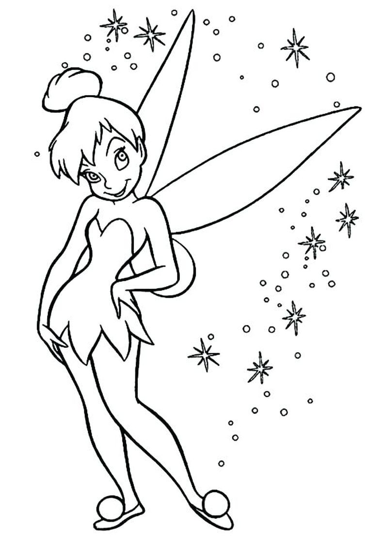 i love tinkerbell coloring pages