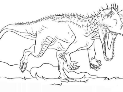 Indoraptor Coloring Pages