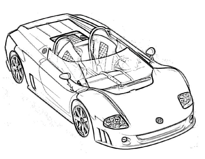 Indy Car Coloring Pages