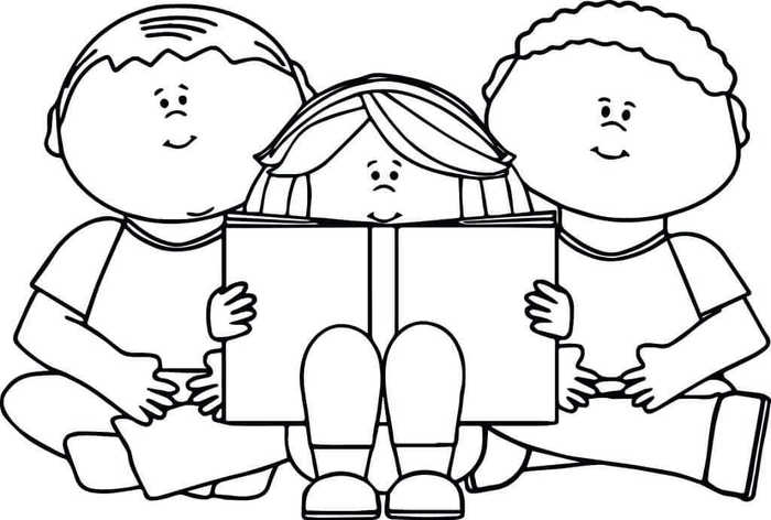 International Literacy Day Coloring Pages