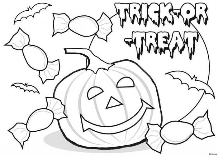 Jack O Lantern Coloring Images To Print