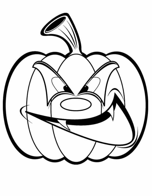 Jack O Lantern Coloring Pages Printable