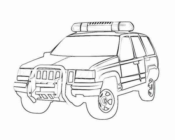 Jeep Coloring Pages Printable PDF - Coloringfolder.com