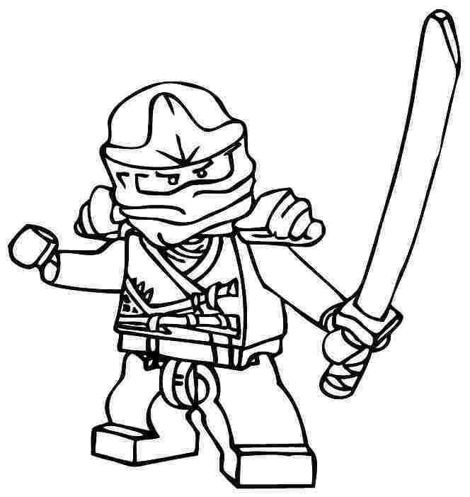 Kai Ninjago Coloring Page