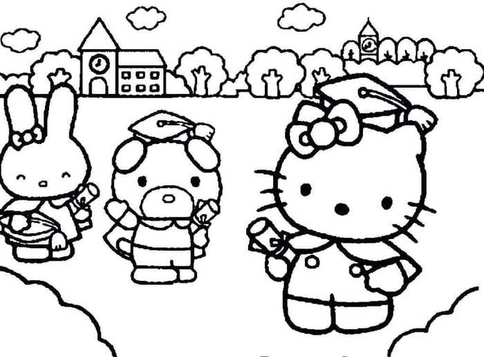 Kindergarten Graduation Day Coloring Pages
