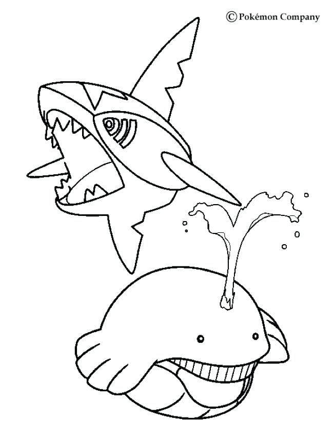 kyogre and sharpedo coloring pages