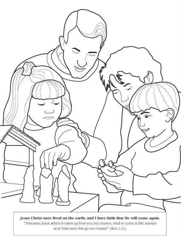 Latter Day Saints Coloring Pages To Print