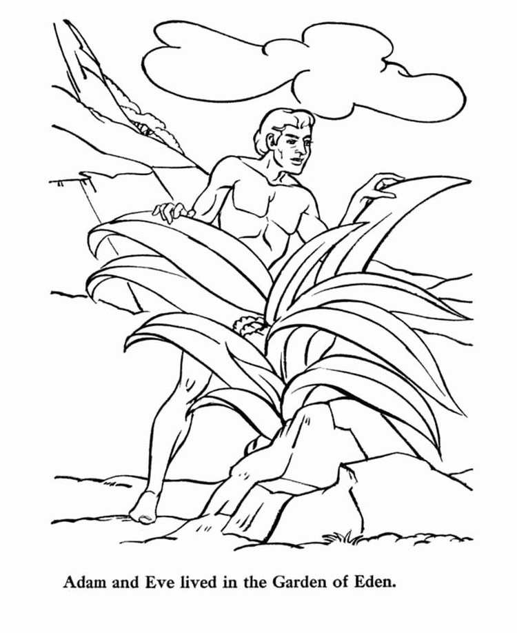 Lds Coloring Pages Adam And Eve Teaching