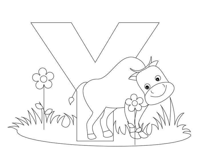 Learning Abc Coloring Pages