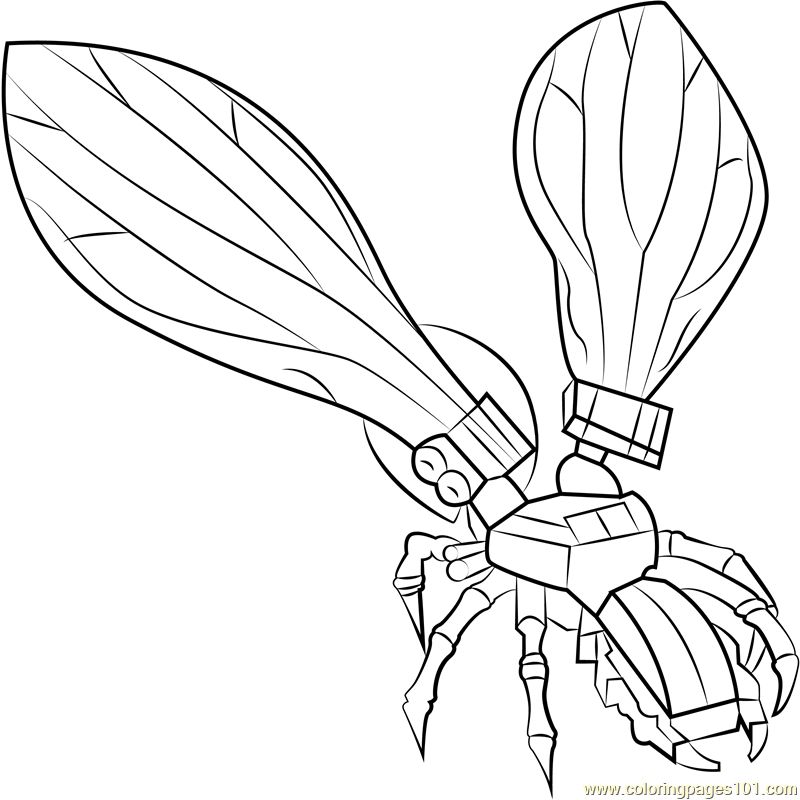 Lego Ant Thony coloring page