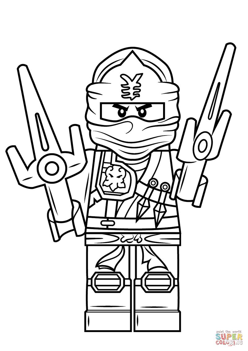 Lego Ninjago Coloring Pages PDF To Improve Your Kid's, 20 OFF