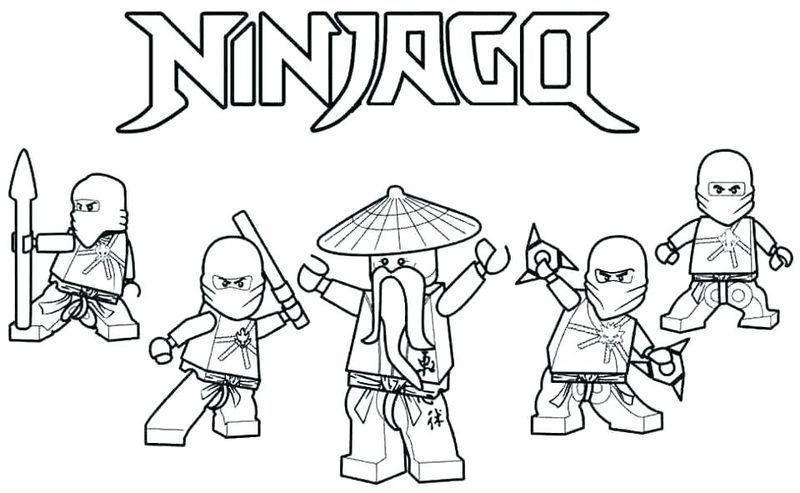 Lego Ninjago Coloring Pages Lord Garmadon