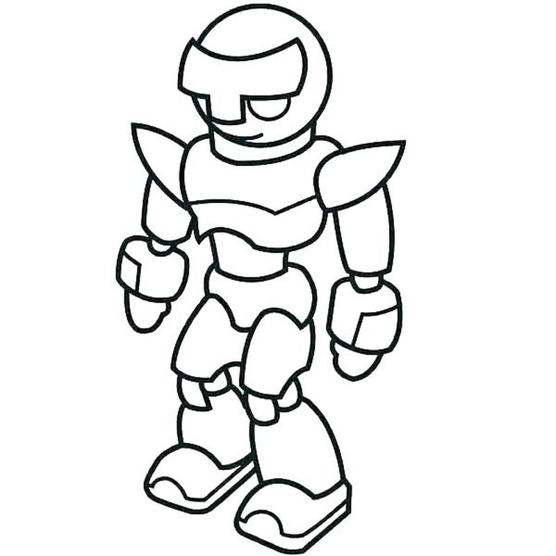 Lego Robot Coloring Pages