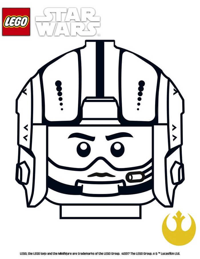 Lego Star Wars Printable Coloring Pages