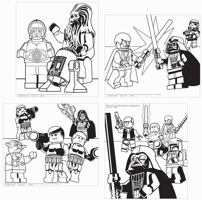 Lego Star Wars Small Pictures To Color