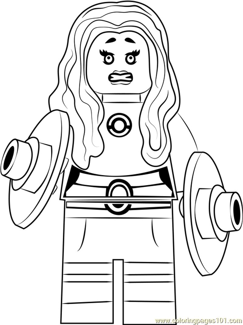 Lego Starfire coloring page