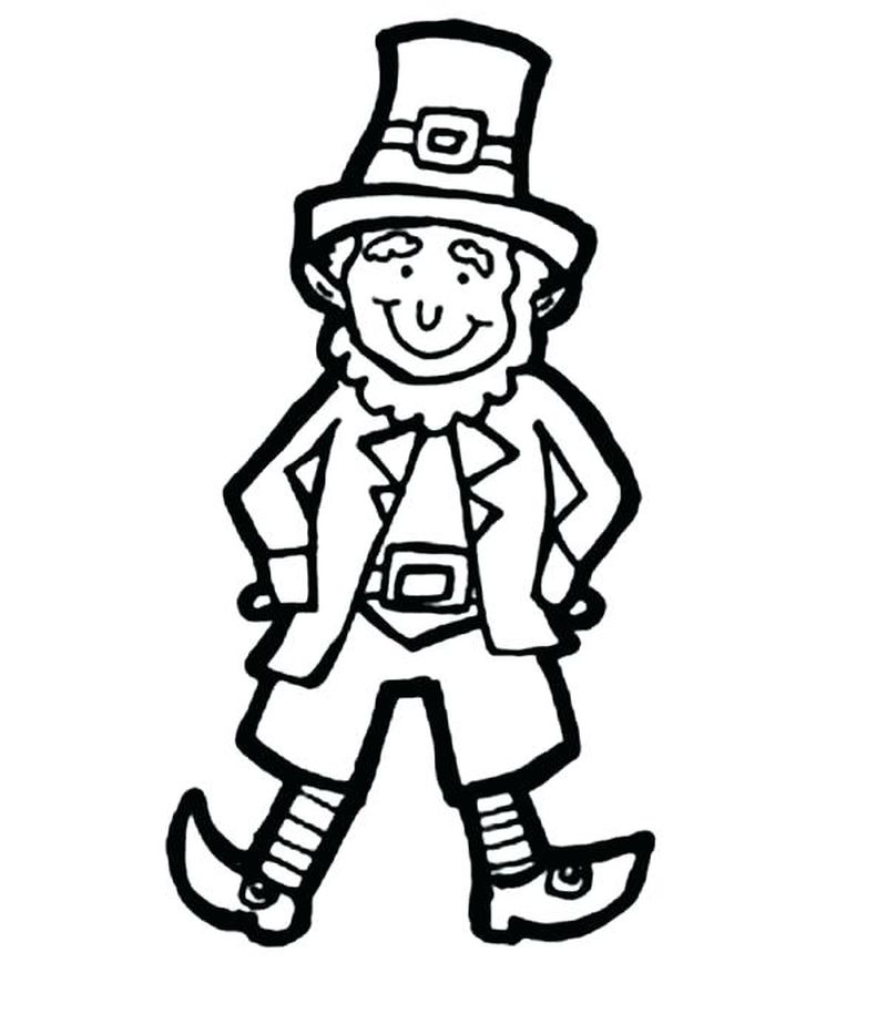 Leprechaun Coloring Pages To Print