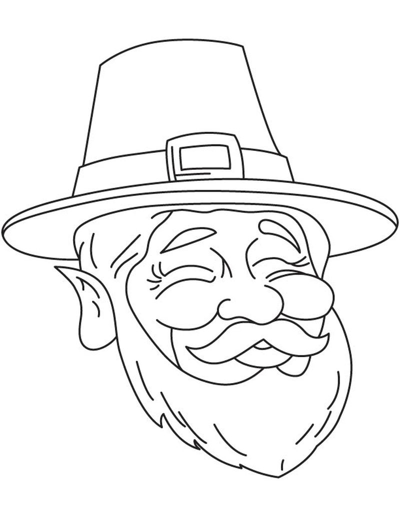 Leprechaun Free Coloring Pages