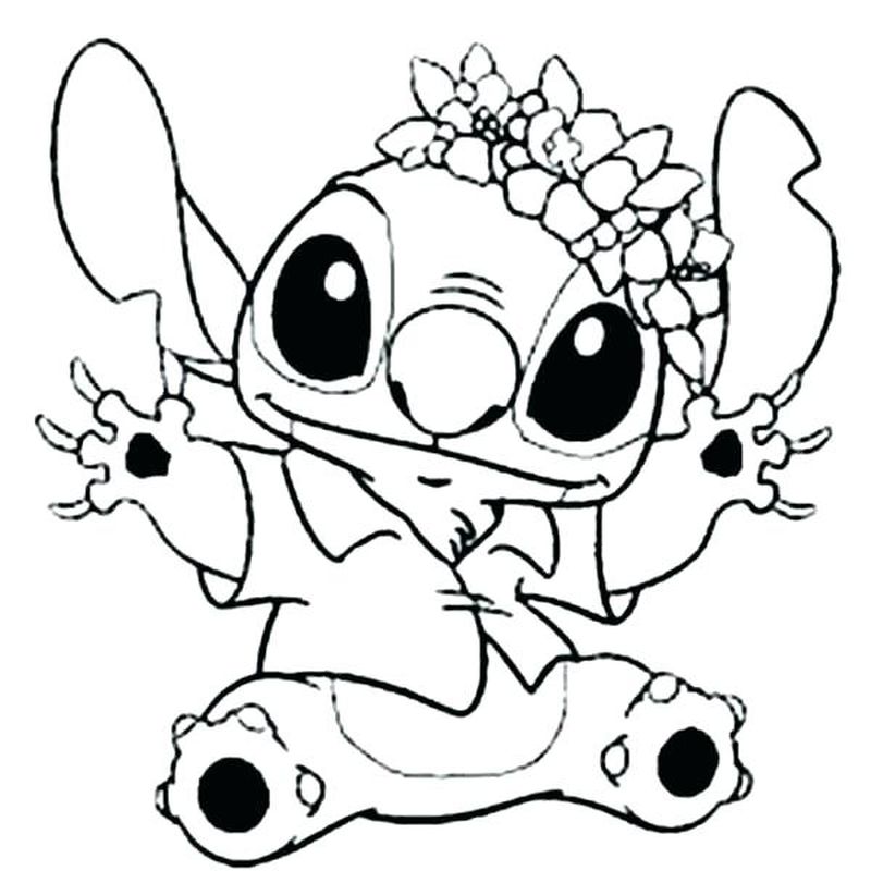 Lilo And Stitch Coloring Pages Free