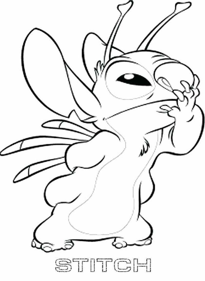 Lilo And Stitch Coloring Pages Online