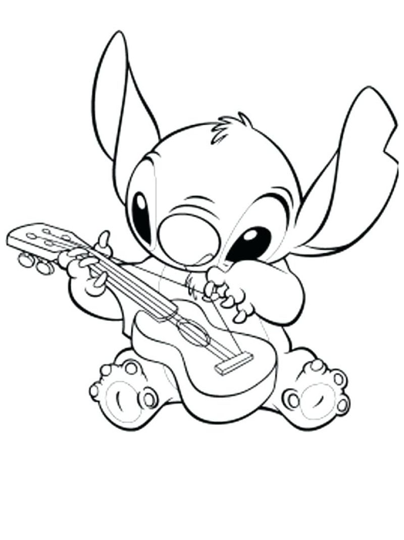 Lilo And Stitch Experiments Coloring Pages