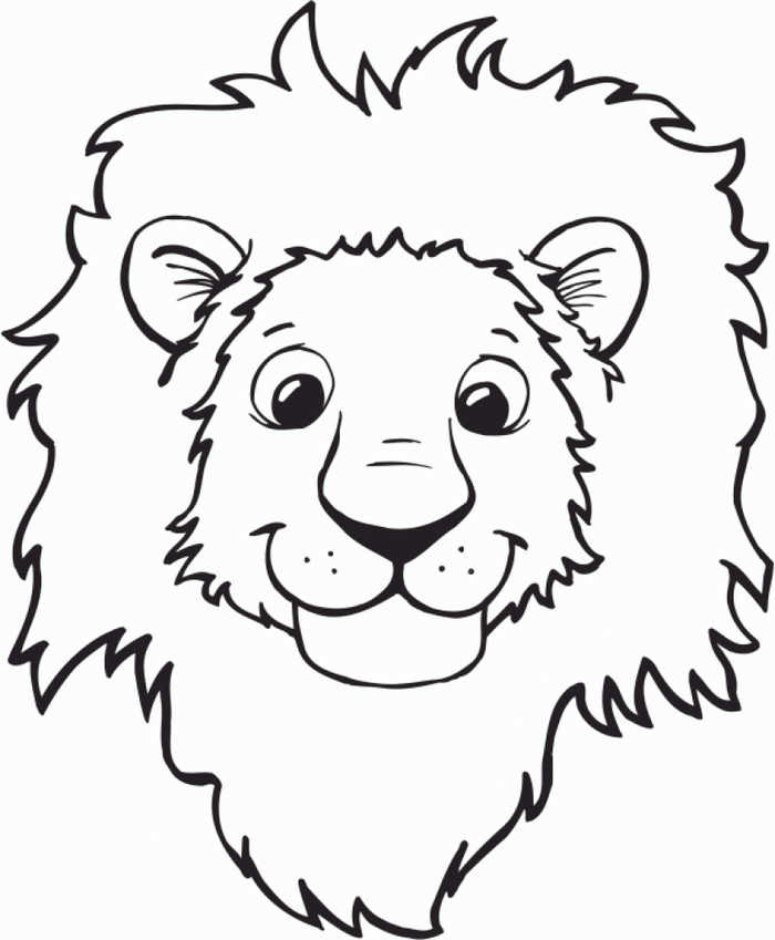 Lion Animal Coloring Pages