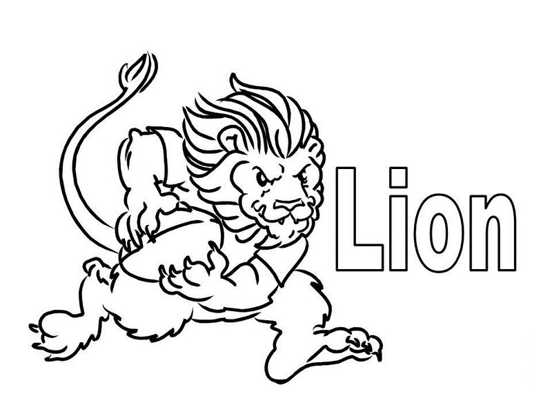 Lion Coloring Pages Pictures
