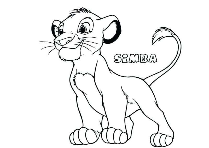 Lion King 2 Coloring Pages Online