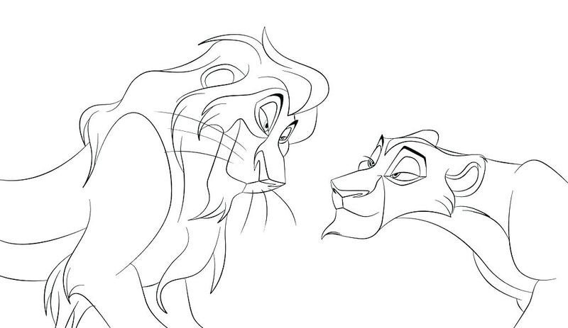 Lion King Coloring Pages Disney