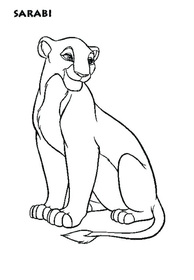 Lion King Coloring Pages Online