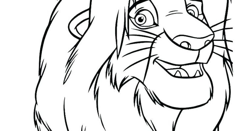 Lion King Coloring Pages Simba And Nala