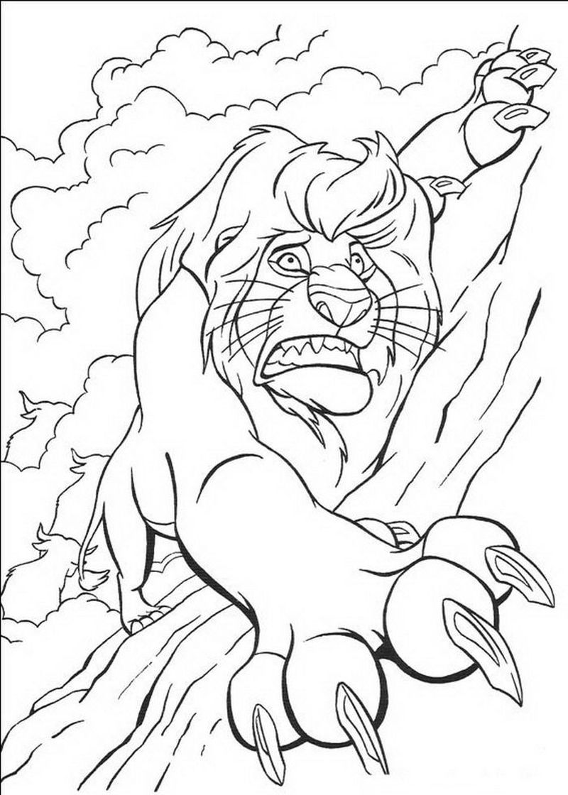 Lion King Coloring Pages To Print