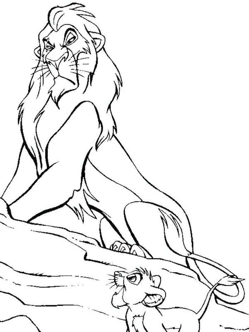 Lion King Nala Coloring Pages