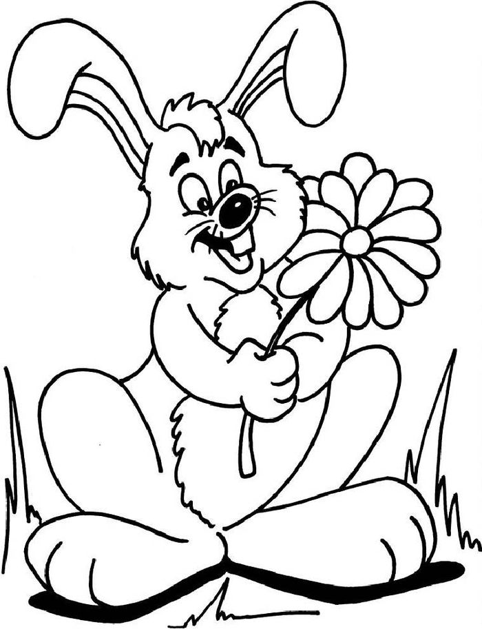 Little Rabbit Foo Foo Coloring Pages