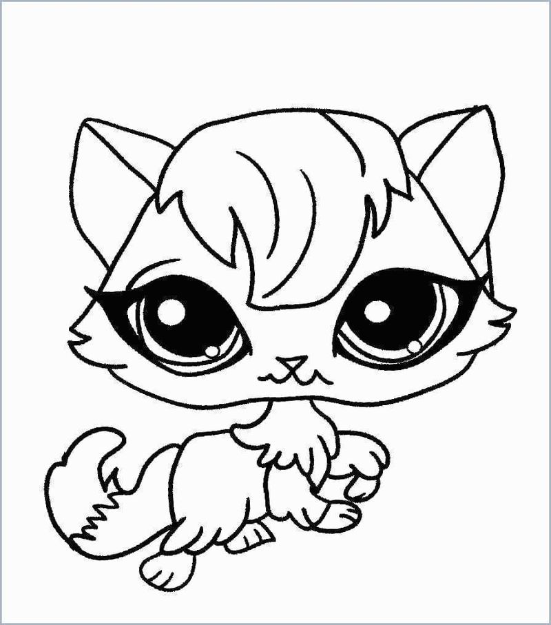 Littlest Pet Shop Coloring Pages Brittany