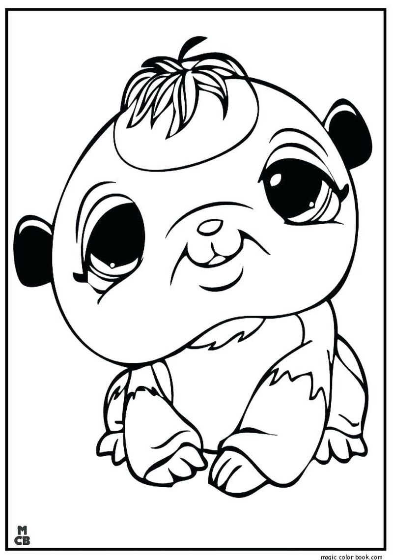 Littlest Pet Shop Coloring Pages - Coloringfolder.com