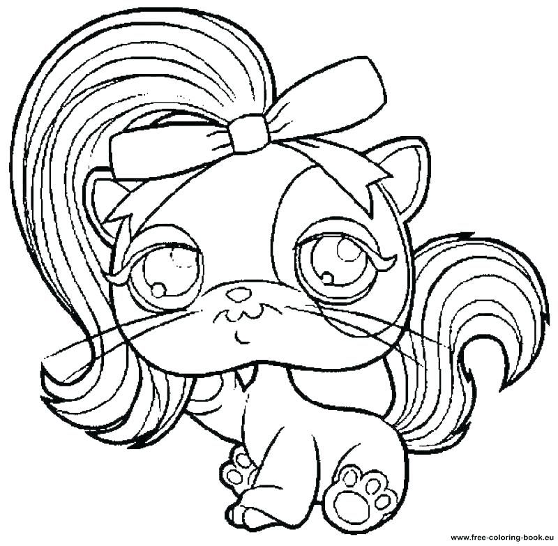 Littlest Pet Shop Coloring Pages For Kids