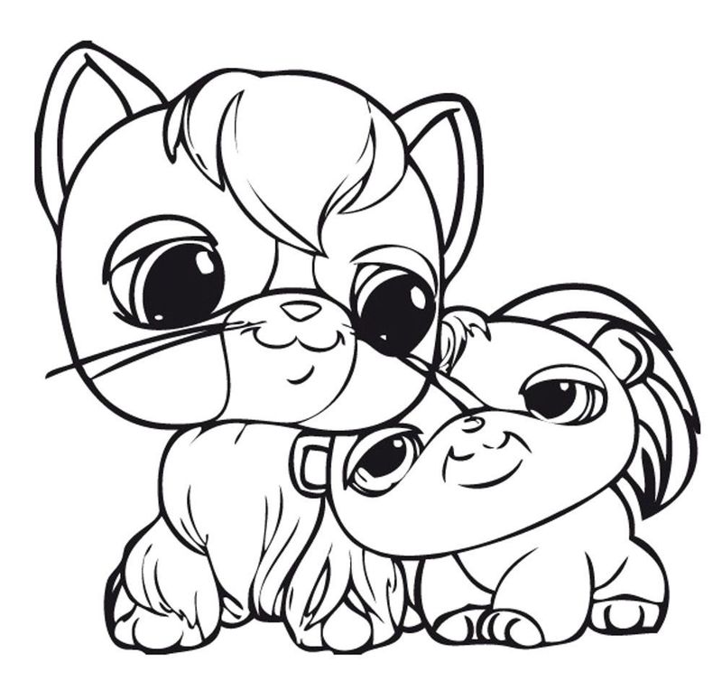 Littlest Pet Shop Coloring Pages Printable