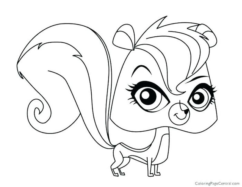 Littlest Pet Shop Coloring Pages - Coloringfolder.com