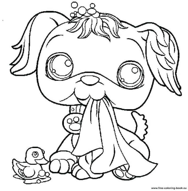 Littlest Pet Shop Coloring Pages To Print Blythe