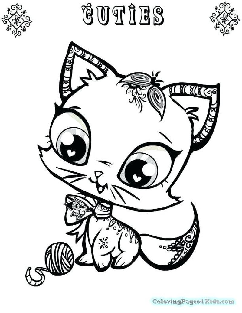 Littlest Pet Shop Coloring Pages To Print Free