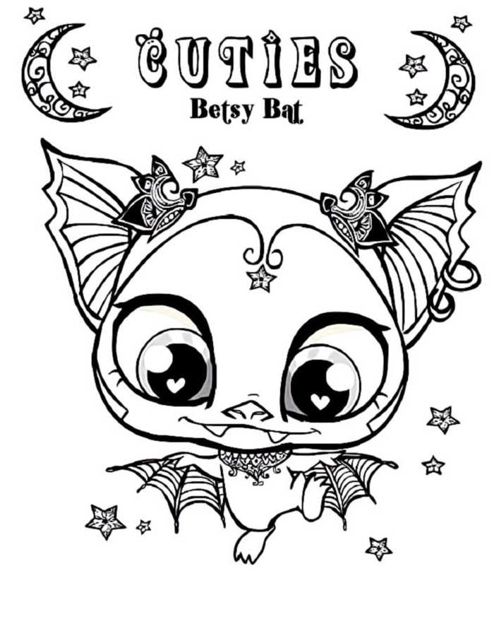 Littlest Pet Shop Cuties Coloring Pages