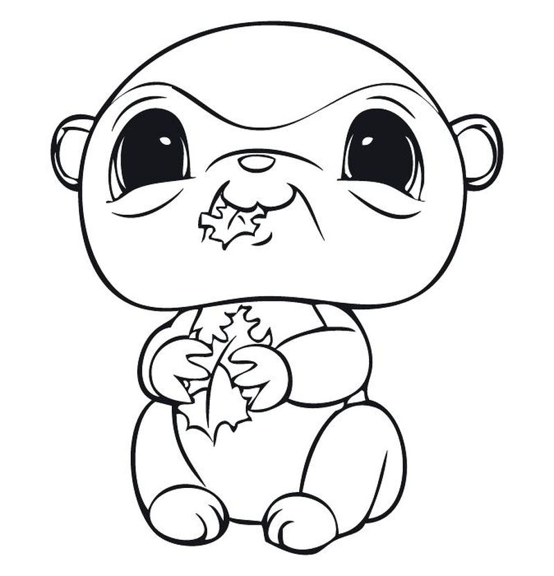 Littlest Pet Shop Halloween Coloring Pages