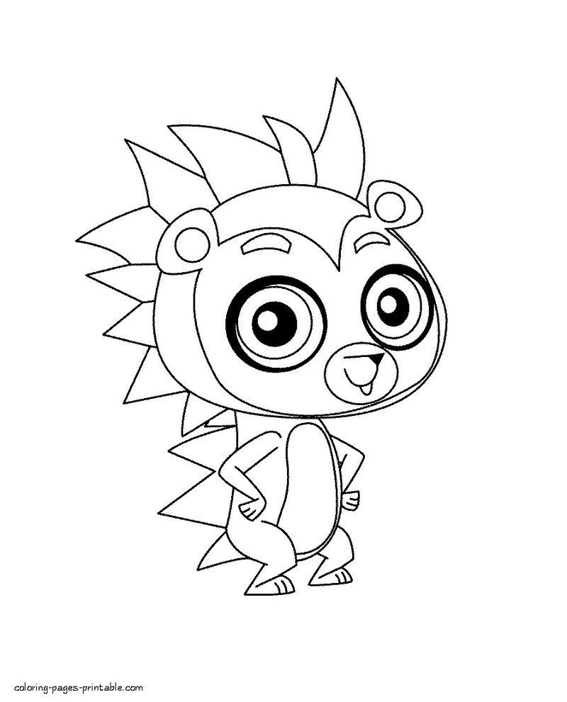 Littlest Pet Shop Pony Coloring Pages