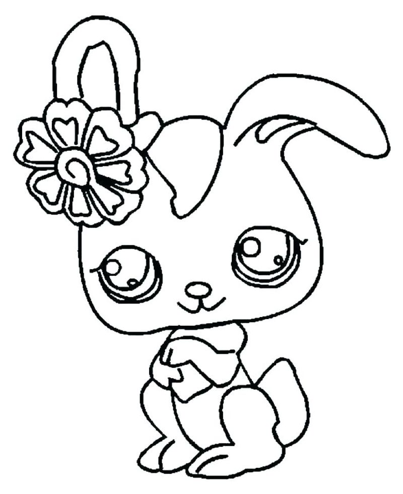 Littlest Pet Shop Seahorse Coloring Pages