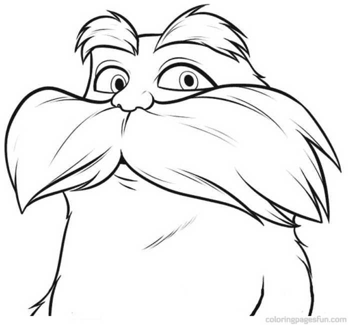 Lorax Printable Coloring Pages